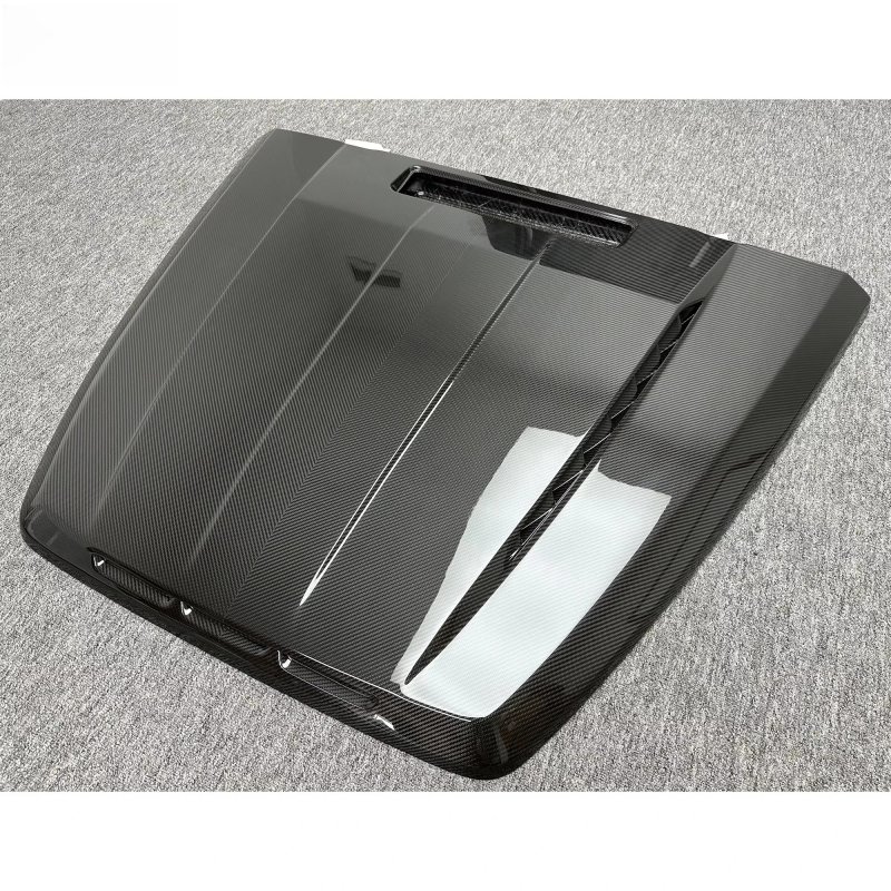 Dry Carbon Bonnet Hood TopCar Style Front Hood for G Wagon W463A W464 G63 G500 G550